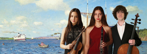Elizaveta Malysheva (violin), Alisa Cherednikova (clarinet), Kirill Brytkov (cello)